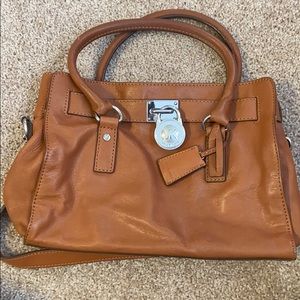 Michael Kors shoulder bag- chestnut